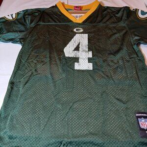 NFL Players Inc Green Bay Packers Brett Favre #4 Jersey Youth Boys XL 18-20